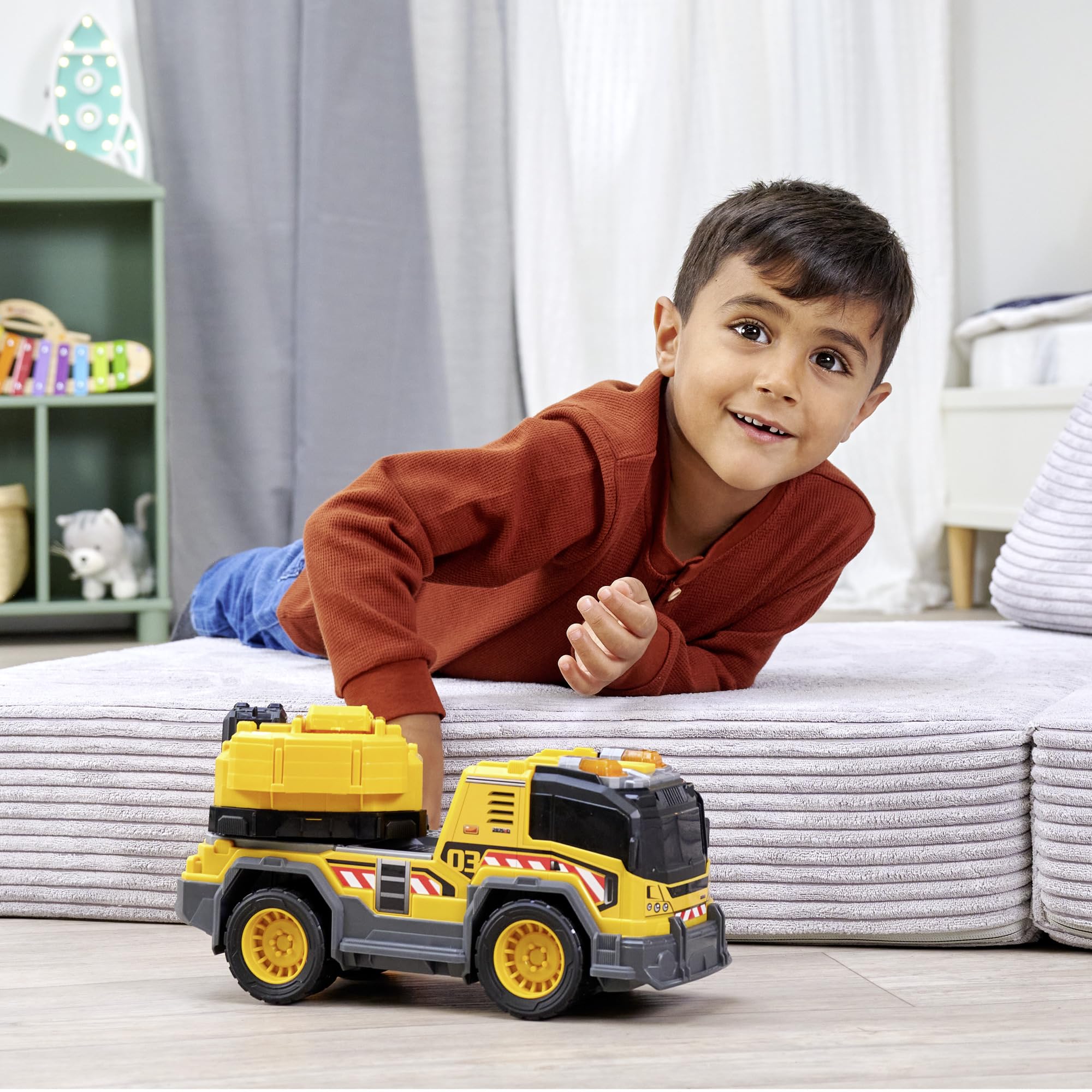 dickie-toys-go-real-excavator-truck-bagger-lkw-30-cm-bagger image 5
