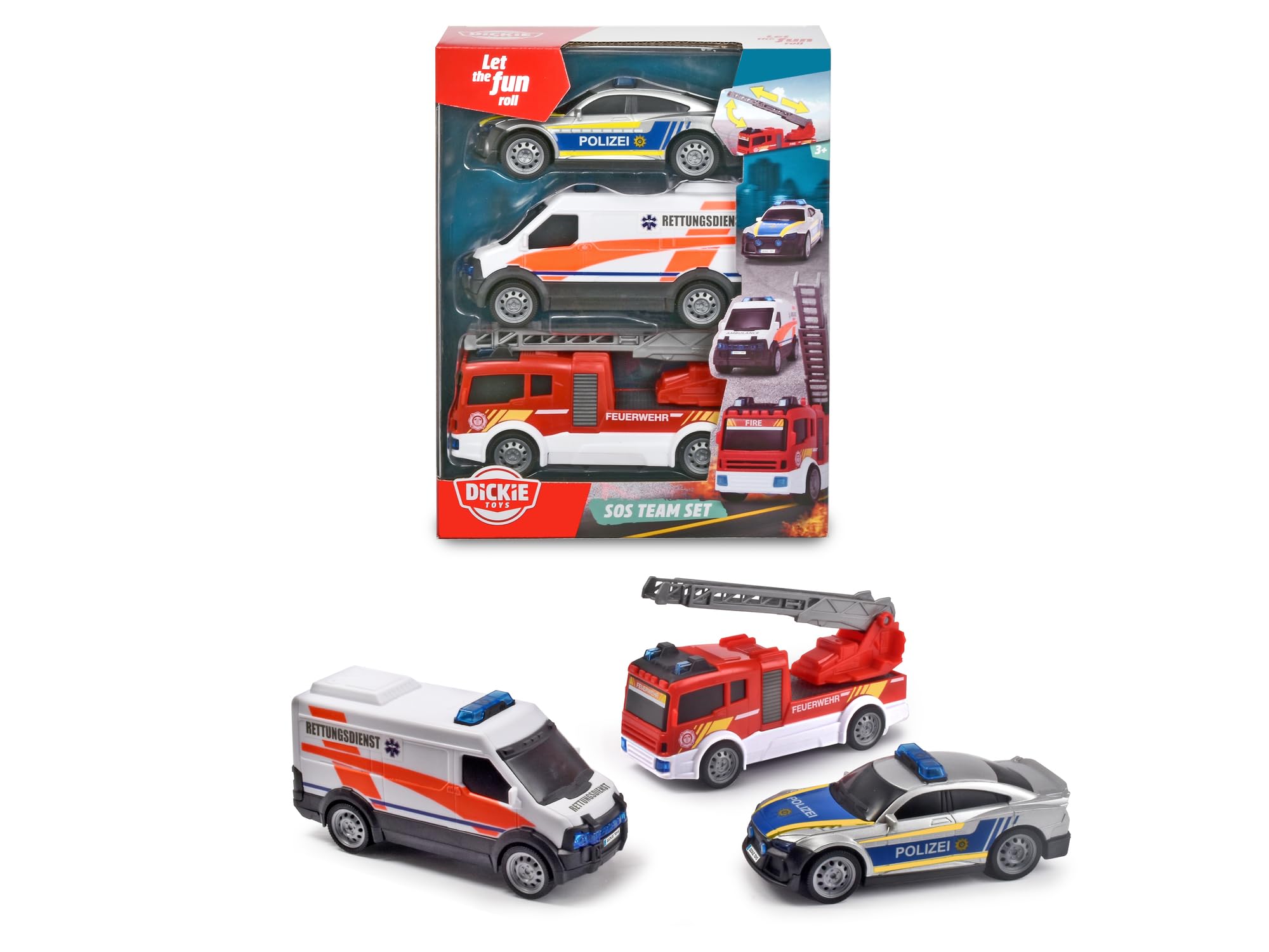 dickie-toys-sos-team-rettungsautos-3er-set-polizei image 1