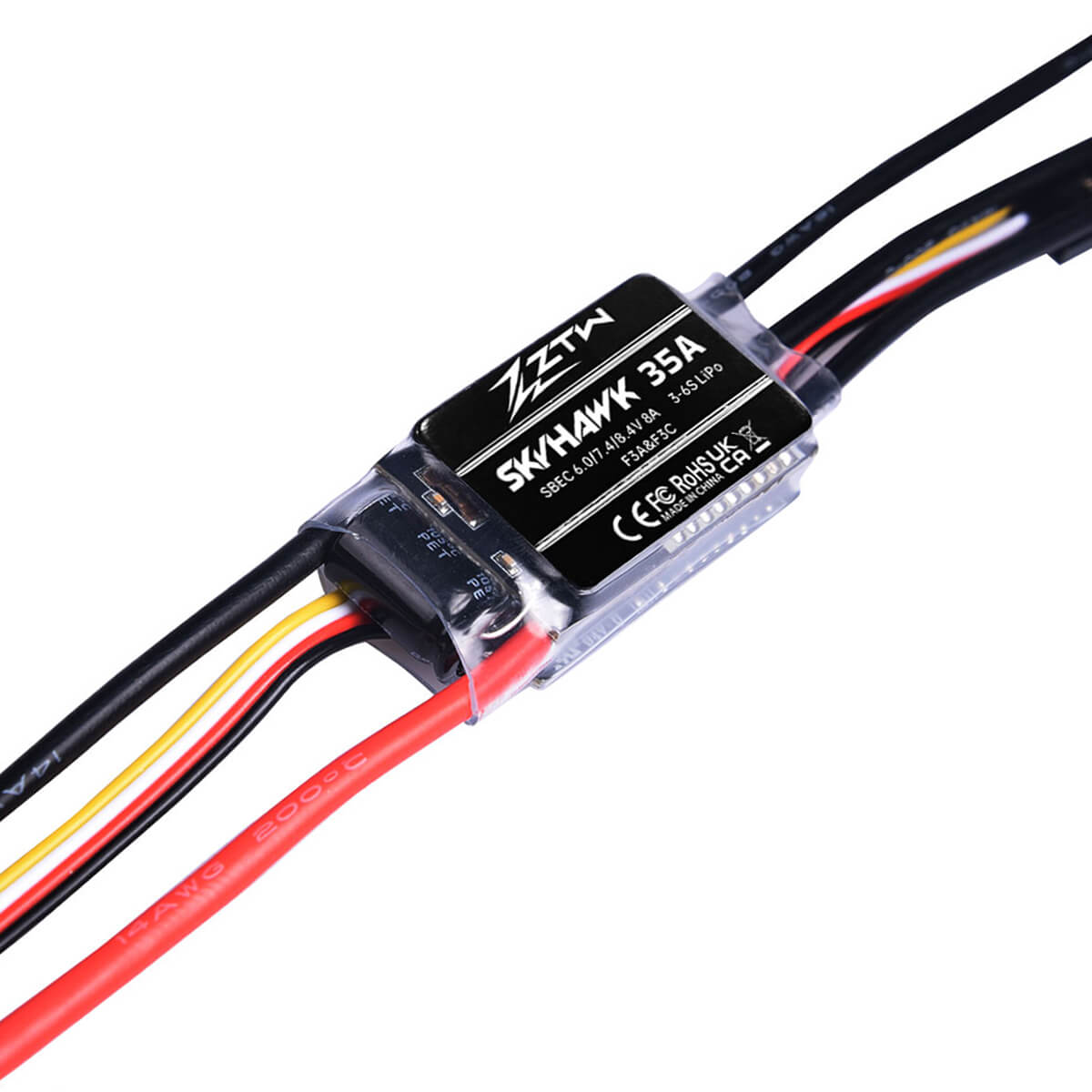 ztw-skyhawk-35a-esc-heli-regler-3-6s-sbec-telemetrie image 1