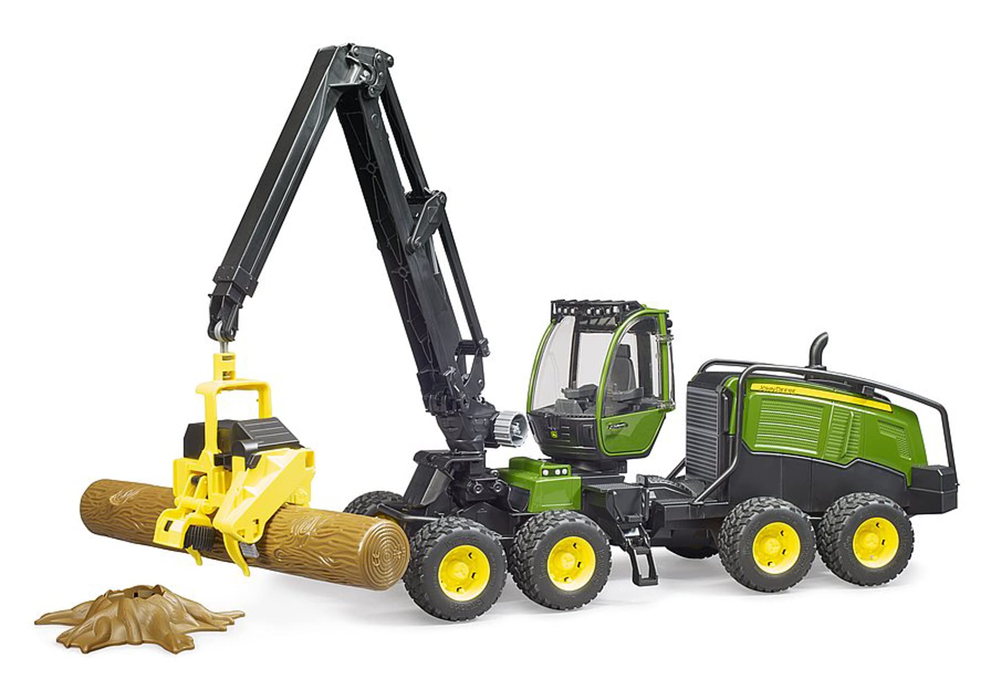 bruder-profi-series-john-deere-1270g-harvester-mit-baumstamm image 6