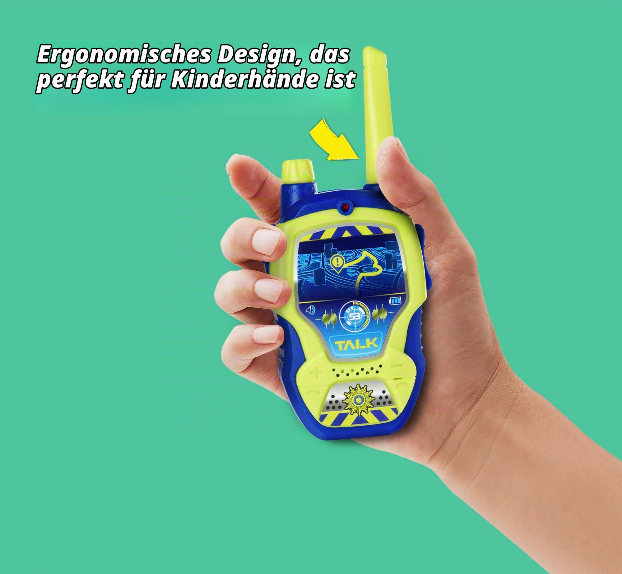 dickie-toys-sos-walkie-talkie-police-funkger-t-2er-set-100-m image 5