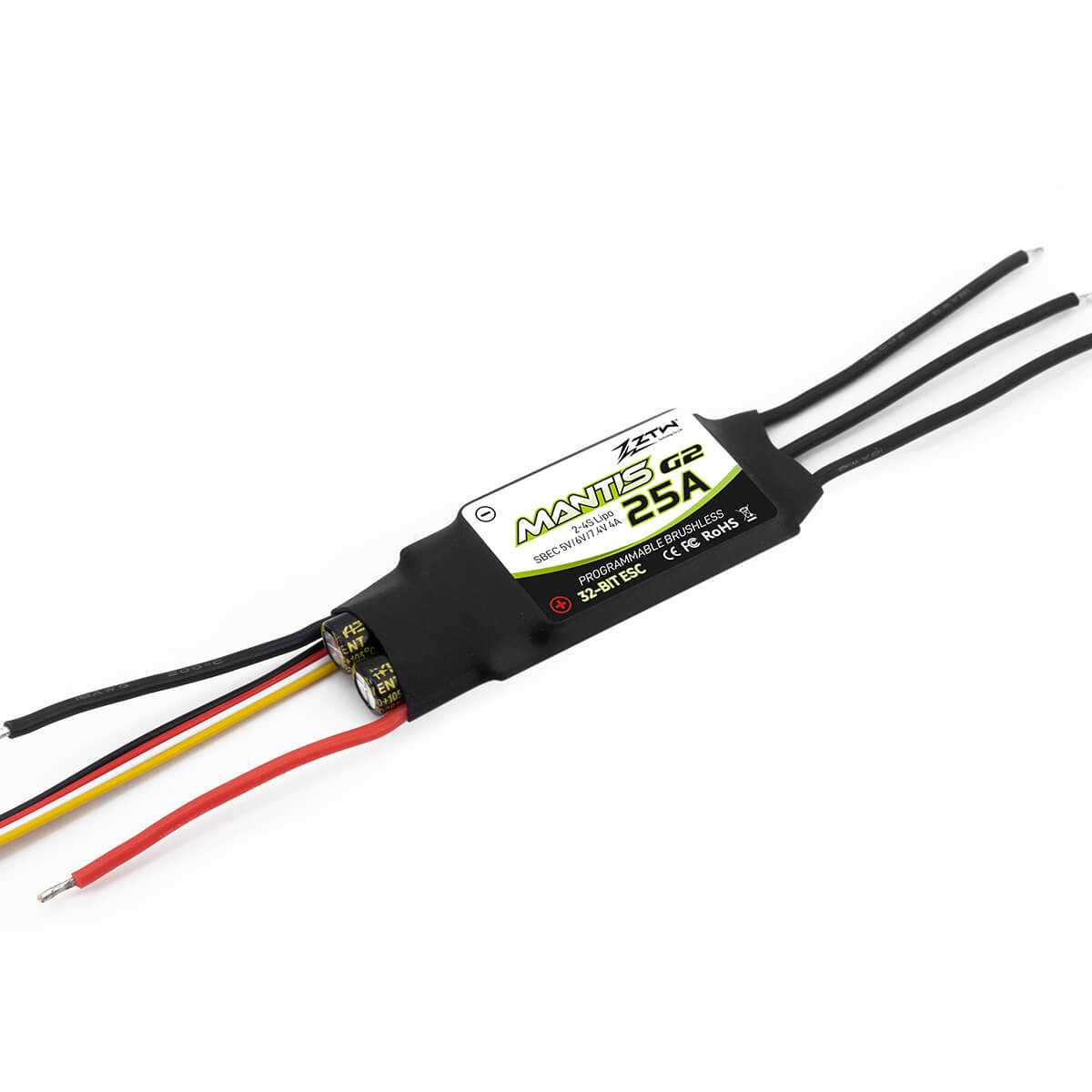 ztw-mantis-g2-25a-esc-regler-2-4s-sbec-f-r-flugzeug image 4