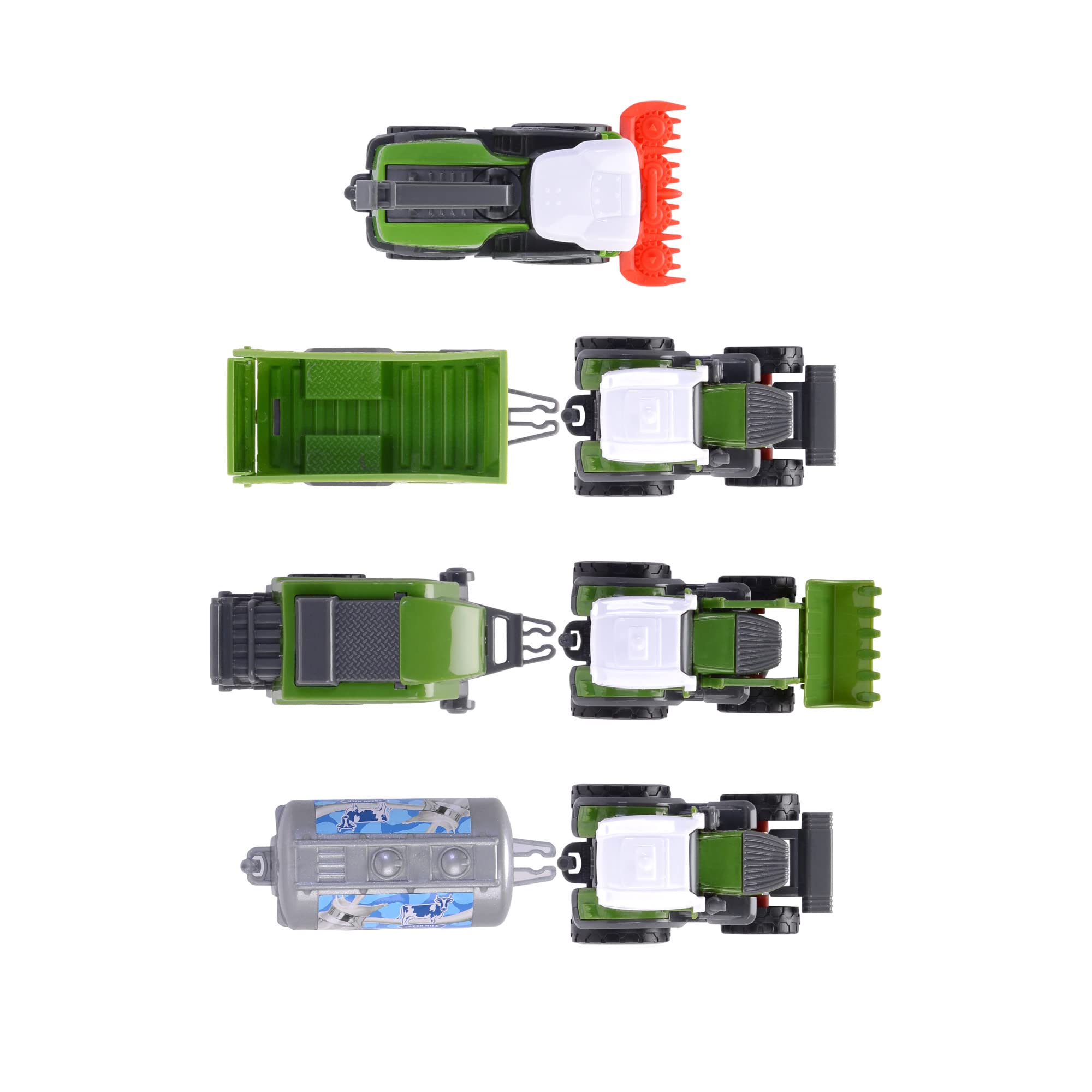 dickie-go-real-fendt-micro-team-traktor-9-cm-zufalls-set image 4