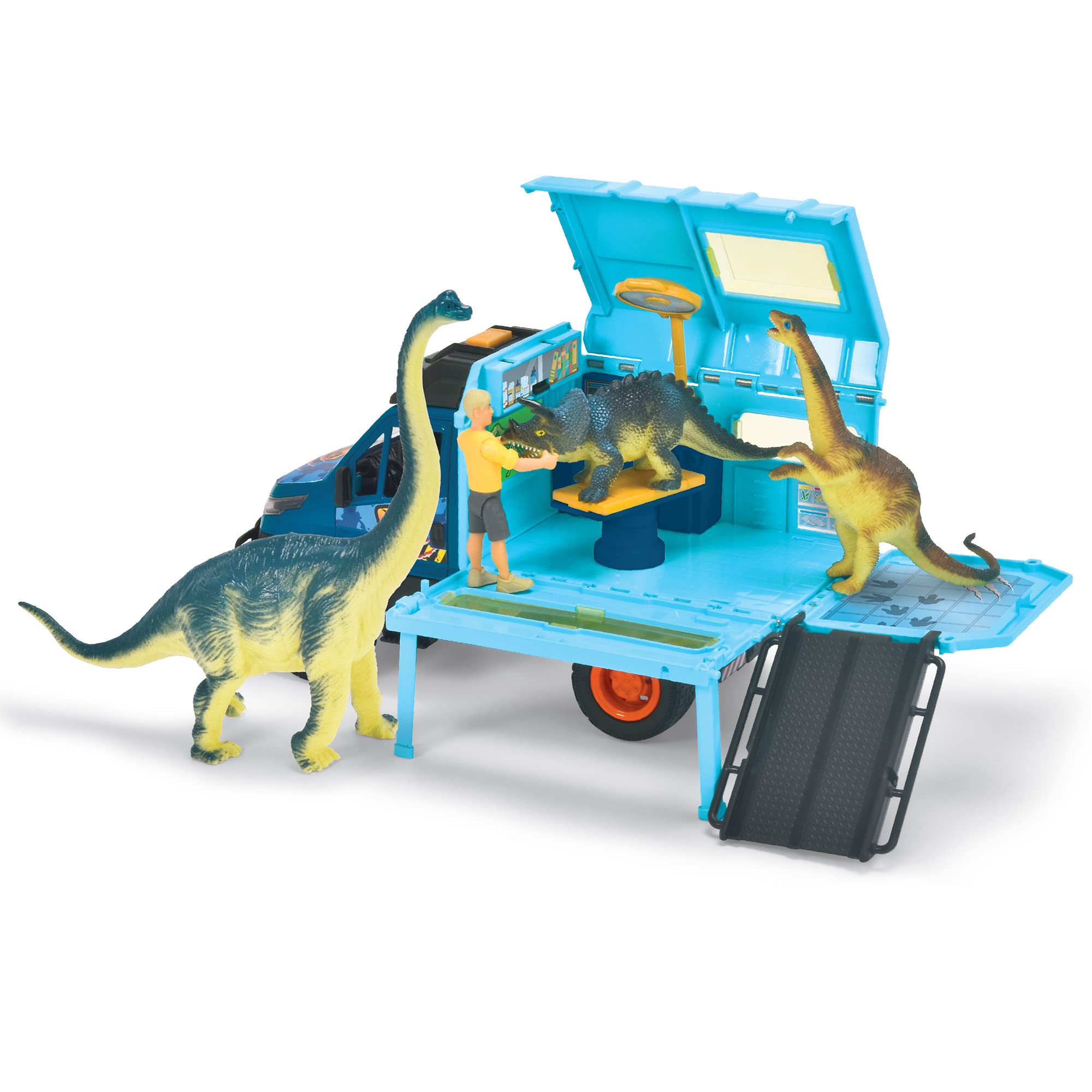 dickie-toys-go-real-dinosaur-world-lab-iveco-daily-spielzeugauto-26-cm image 7