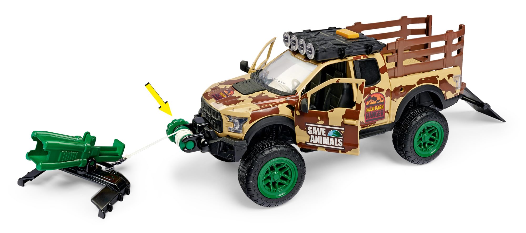 dickie-toys-go-real-wild-park-ranger-set-jeep-tarnfarben image 3