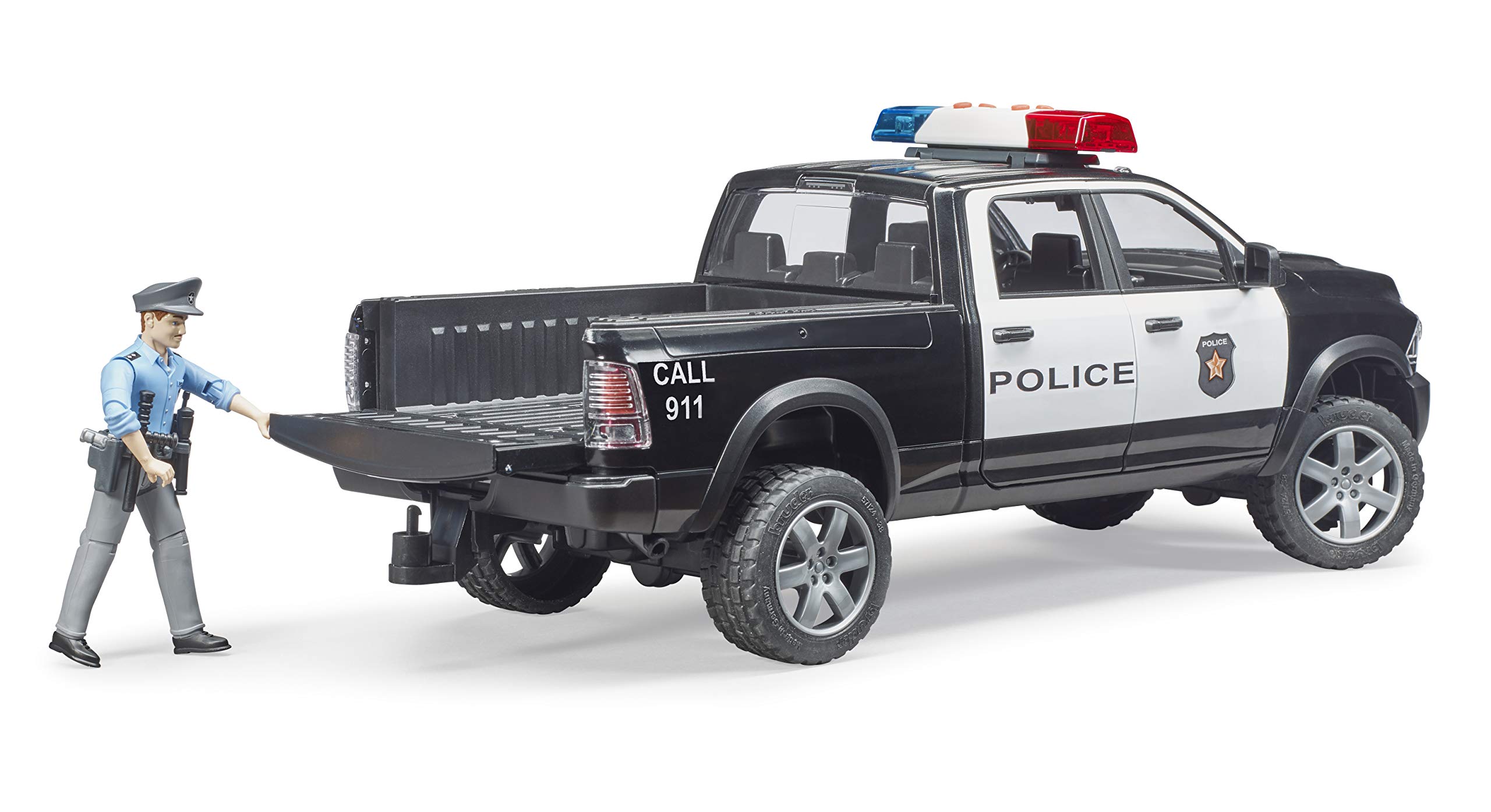 bruder-profi-02505-ram-2500-polizei-pickup-mit-figur-1-16 image 3