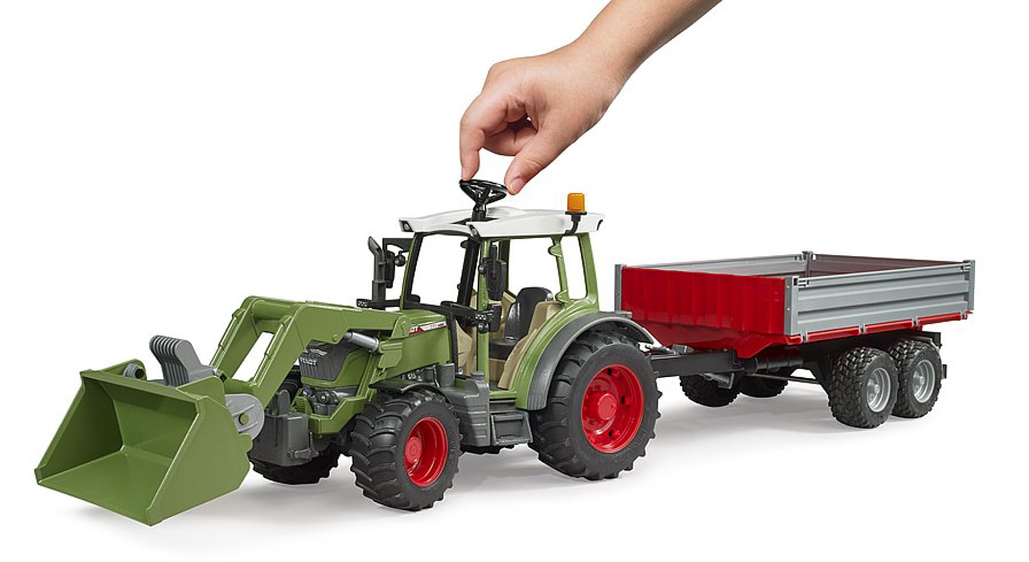 bruder-profi-02182-fendt-vario-211-traktor-frontlader-anh-nger image 4