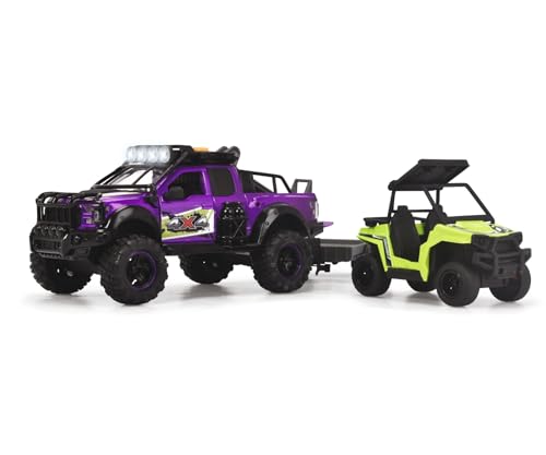 dickie-toys-go-real-country-trail-ford-raptor-spielzeugauto-3-in-1 image 8