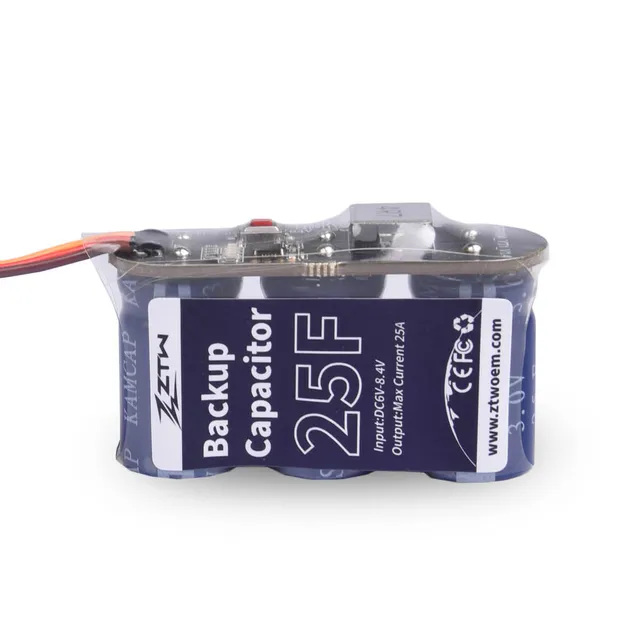 ztw-kondensator-puffer-25f-bec-backup-6v-25a-helikopter image 1