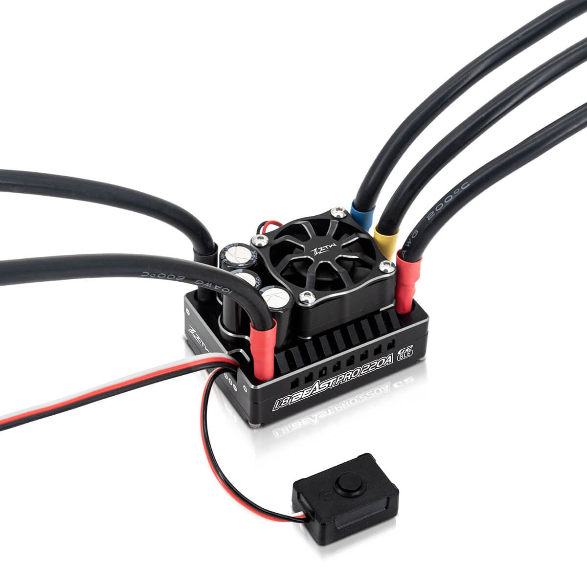 ztw-beast-pro-g2-220a-fahrtregler-2-4s-1-8-rc-auto image 2
