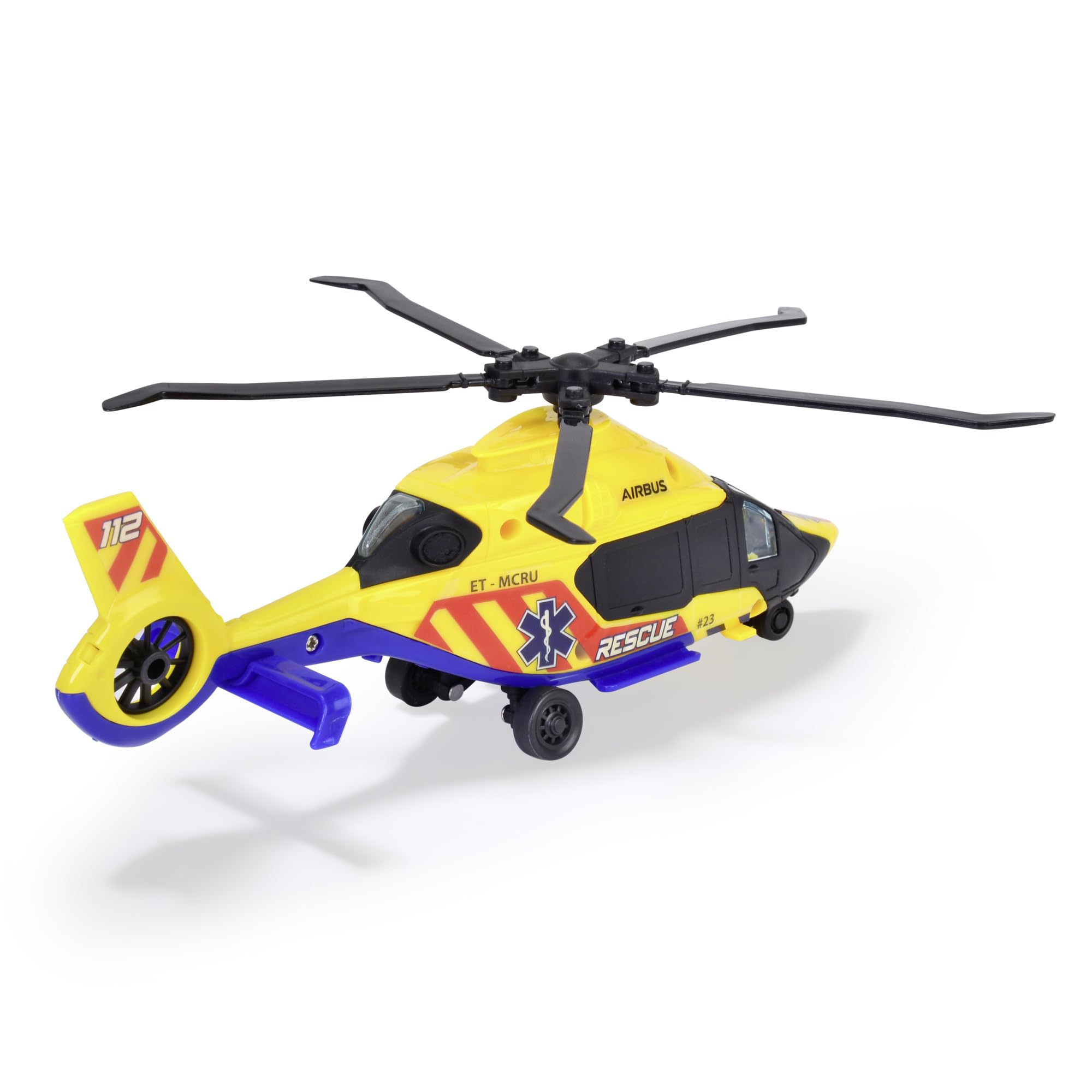 dickie-toys-sos-rettungs-helikopter-airbus-h160-23-cm-gelb image 2