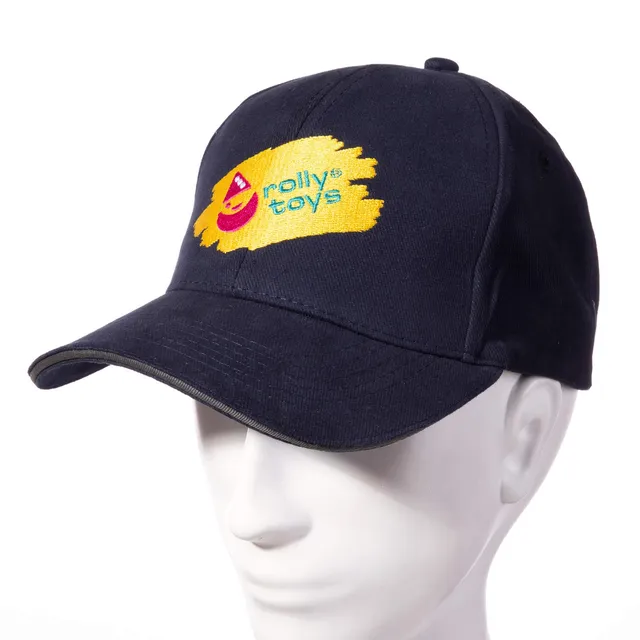 rolly-toys-rollytrac-rollycaps-kinder-cap-blau-baumwolle image 1