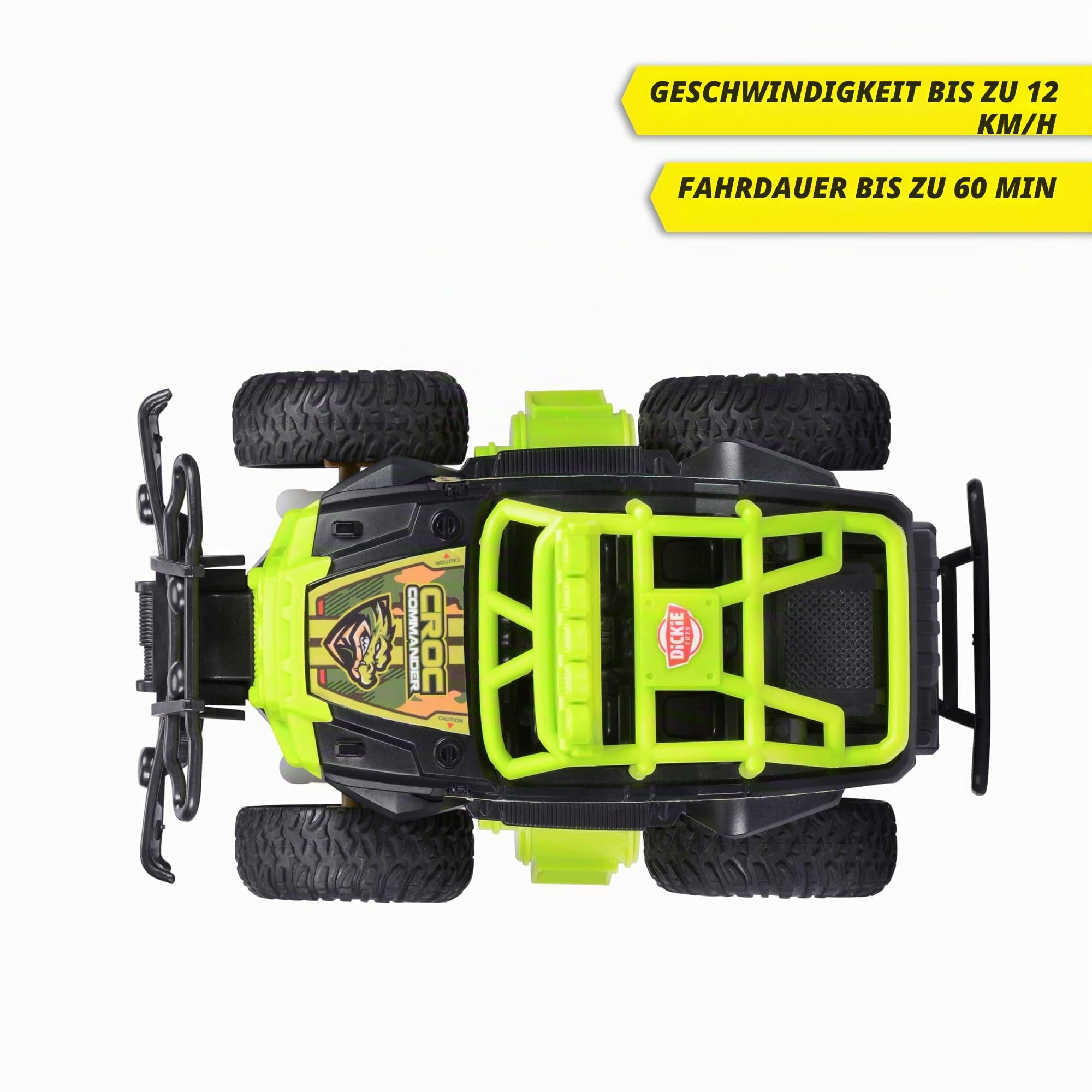 dickie-toys-go-crazy-croc-commander-rc-auto-21cm-gr-n-12-km-h image 4