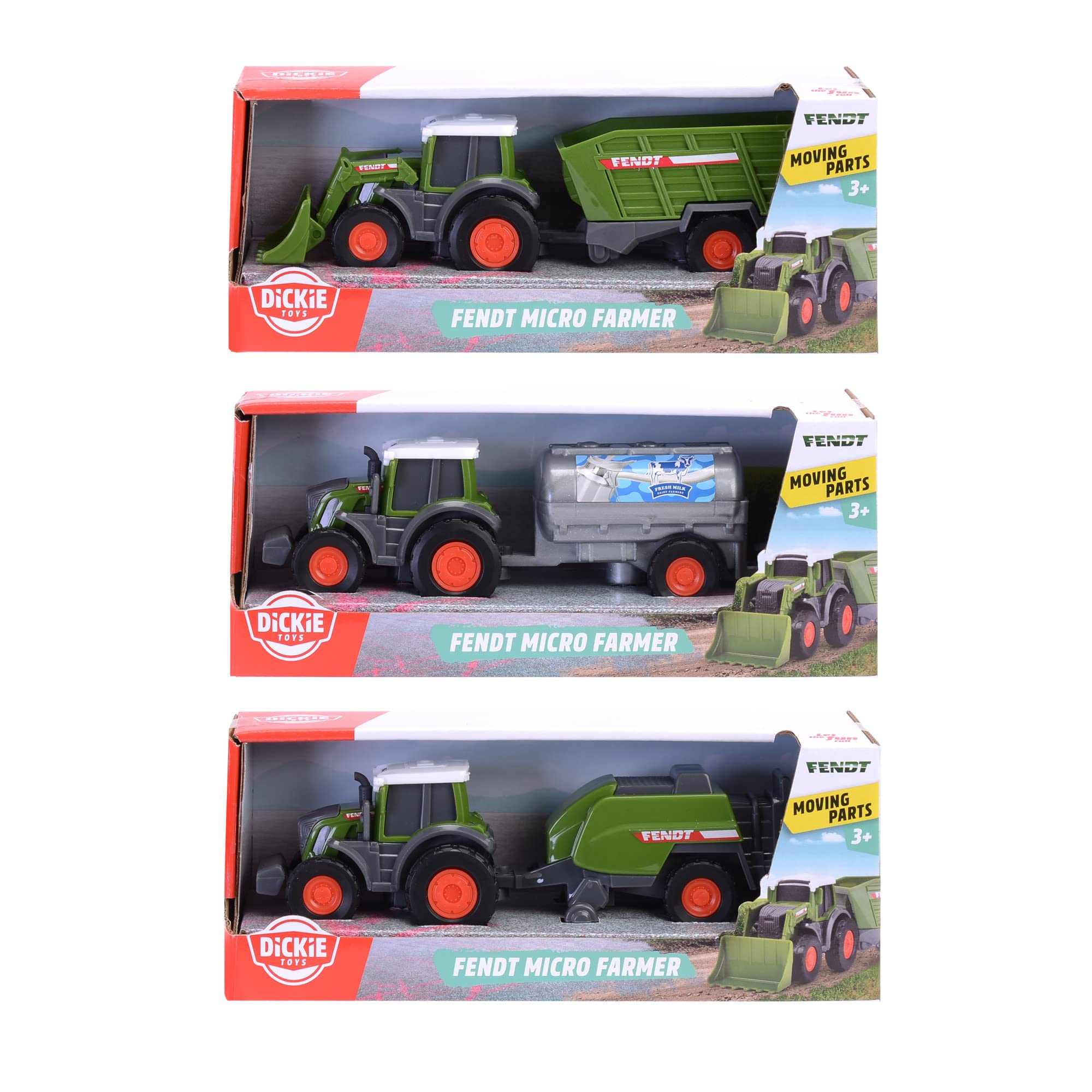 dickie-go-real-fendt-micro-farmer-traktor-9-cm-set image 7