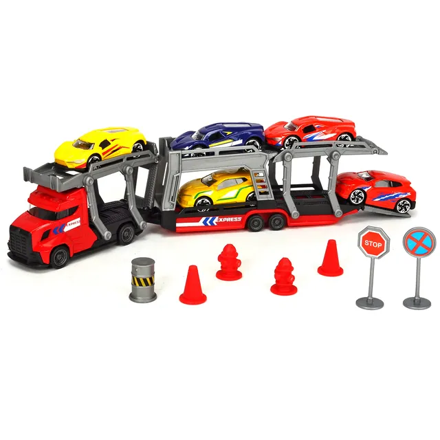 dickie-go-real-transporter-set-spielzeugtransporter image 1