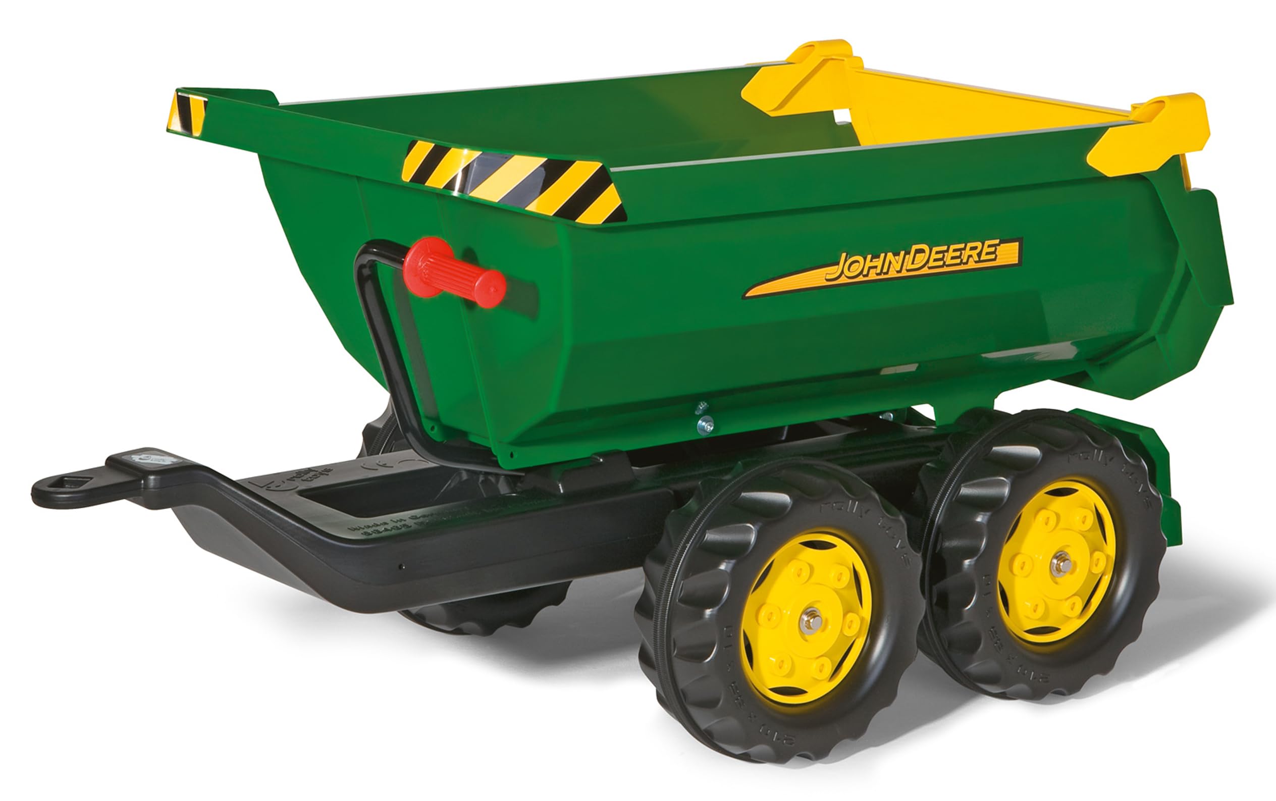 rolly-toys-rollytrailer-halfpipe-john-deere-kipper-2-achs image 1