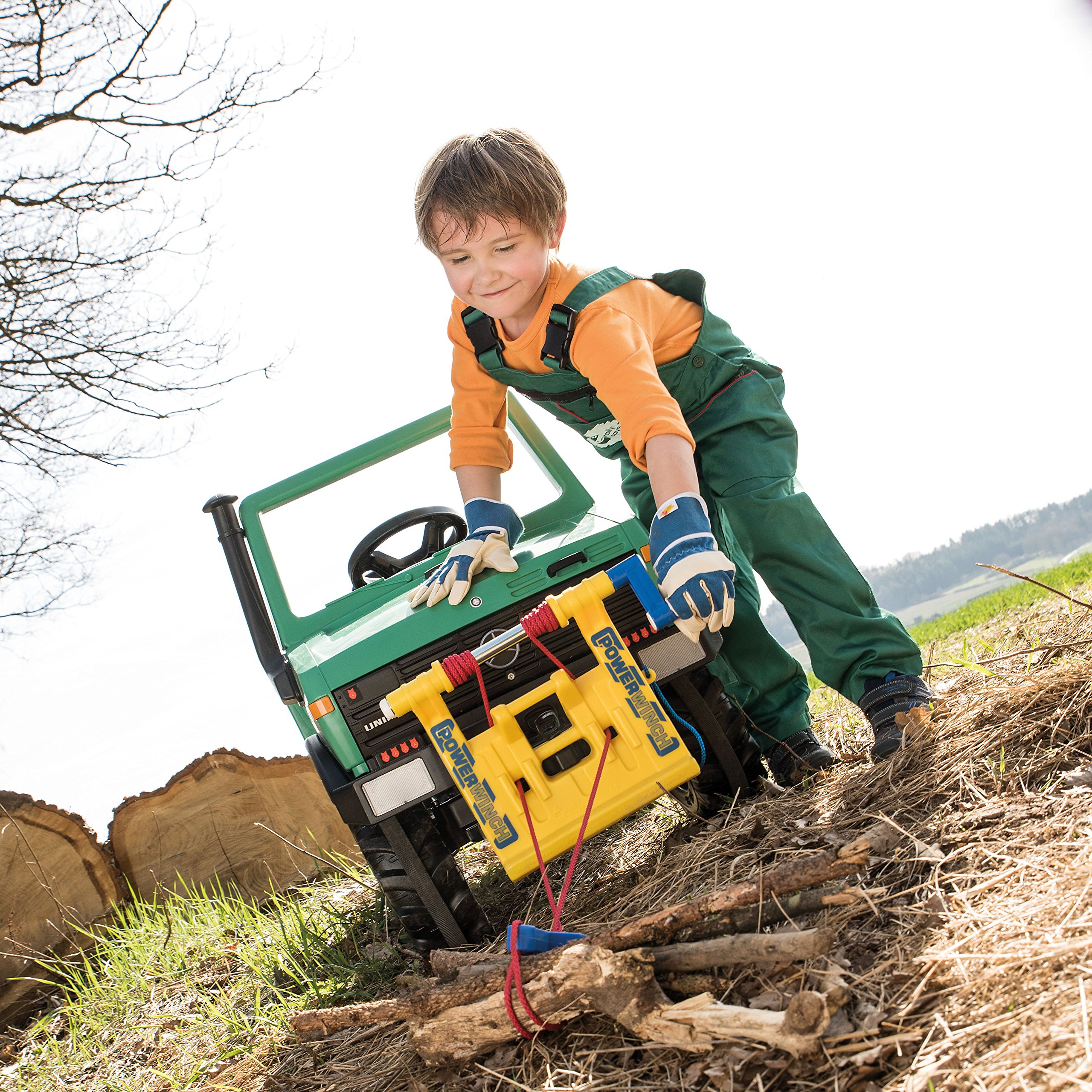 rolly-toys-rollytrac-power-winch-seilwinde-gelb-3m-f-r-trettraktor image 2
