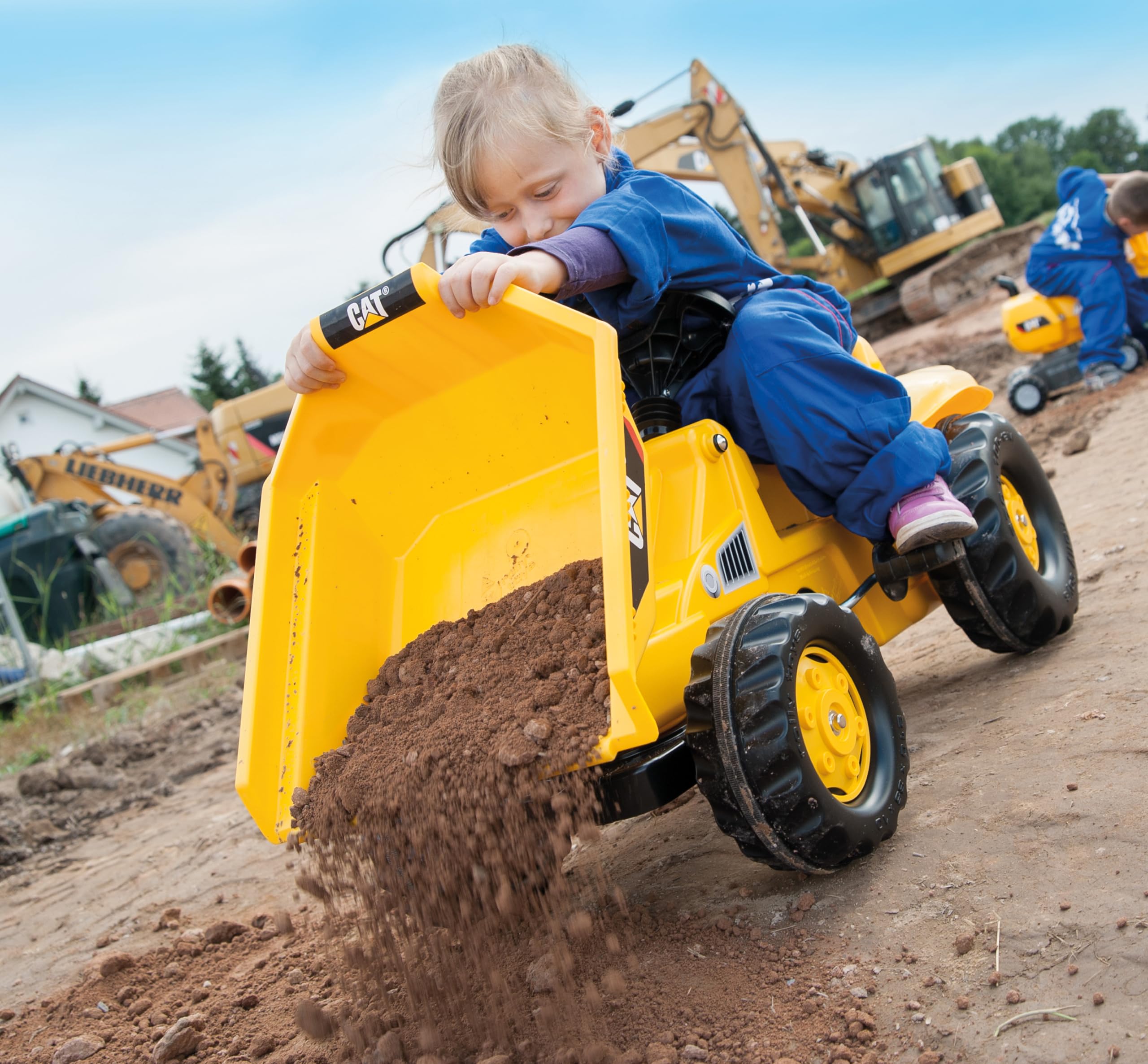 rolly-toys-rollykid-dumper-cat-024179-trettraktor-kippsch-ssel image 5