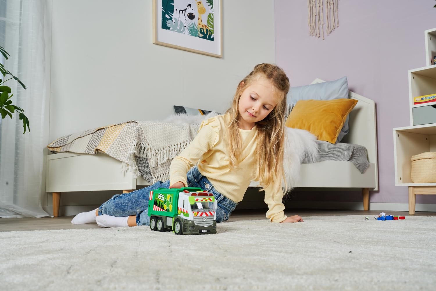 dickie-toys-go-real-action-truck-m-llauto-26-cm-mit-sound image 6