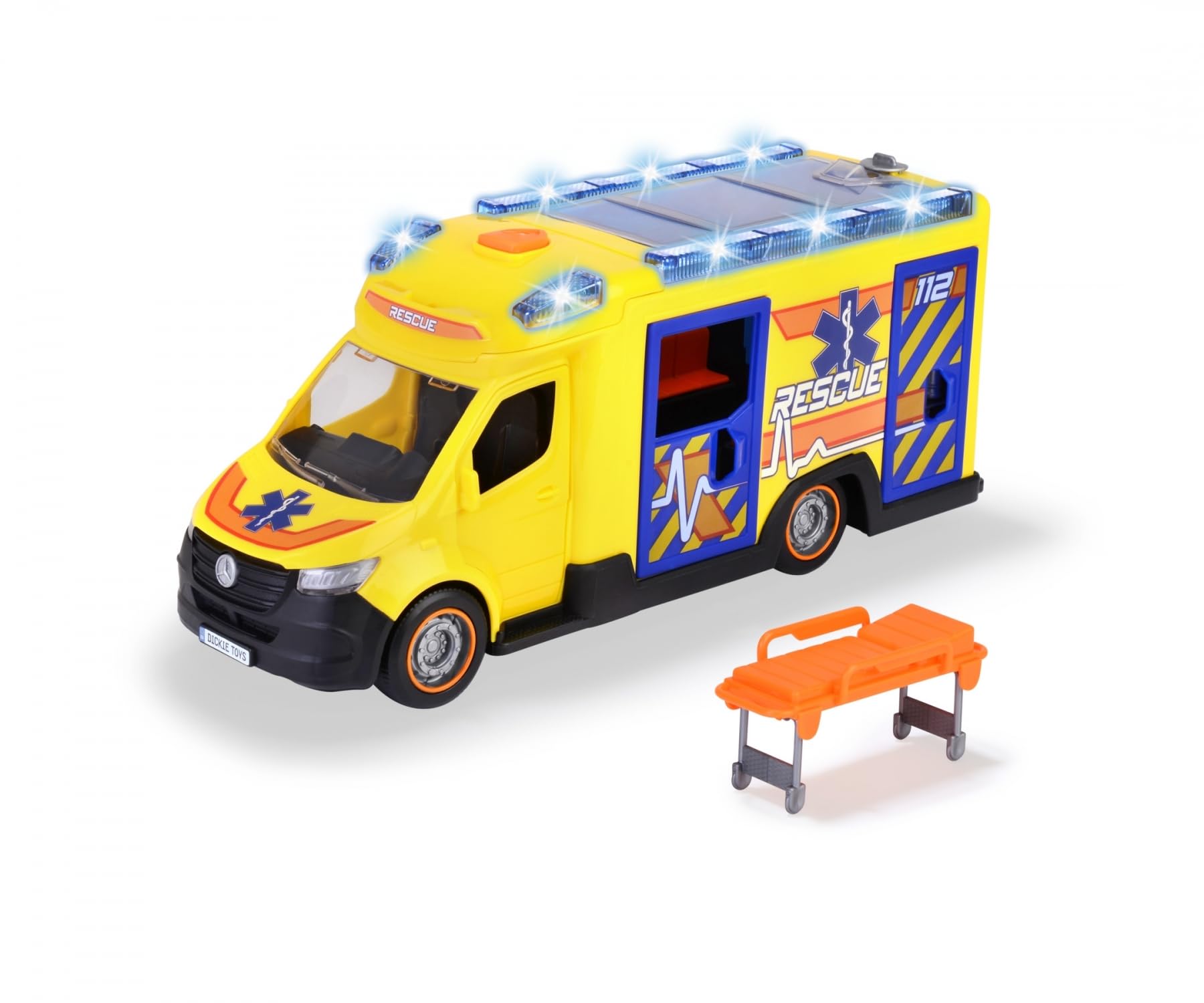 dickie-toys-sos-sprinter-ambulance-krankenwagen-34-5-cm image 1