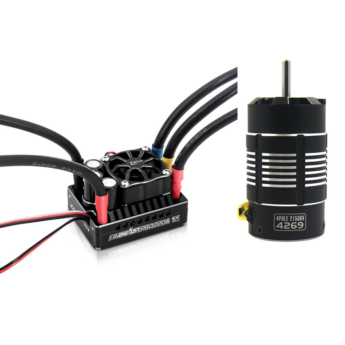 ztw-beast-pro-g2-220a-fahrtregler-combo-4269-1950kv-sensored image 2