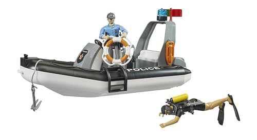 bruder-bworld-polizei-schlauchboot-polizist-taucher-62733 image 8