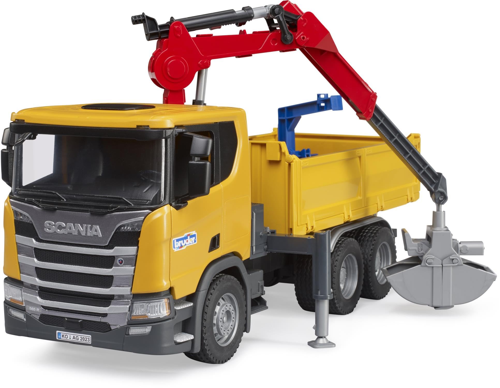 bruder-profi-03551-scania-super-560r-baustellen-lkw-mit-kran image 3
