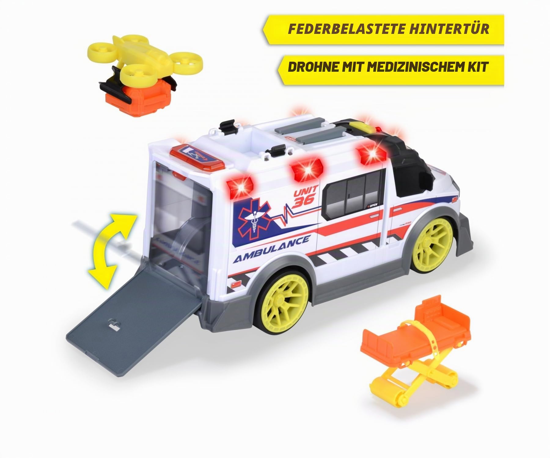 dickie-sos-krankenwagen-spielzeug-35-5-cm-mit-drohne-ab-3 image 3