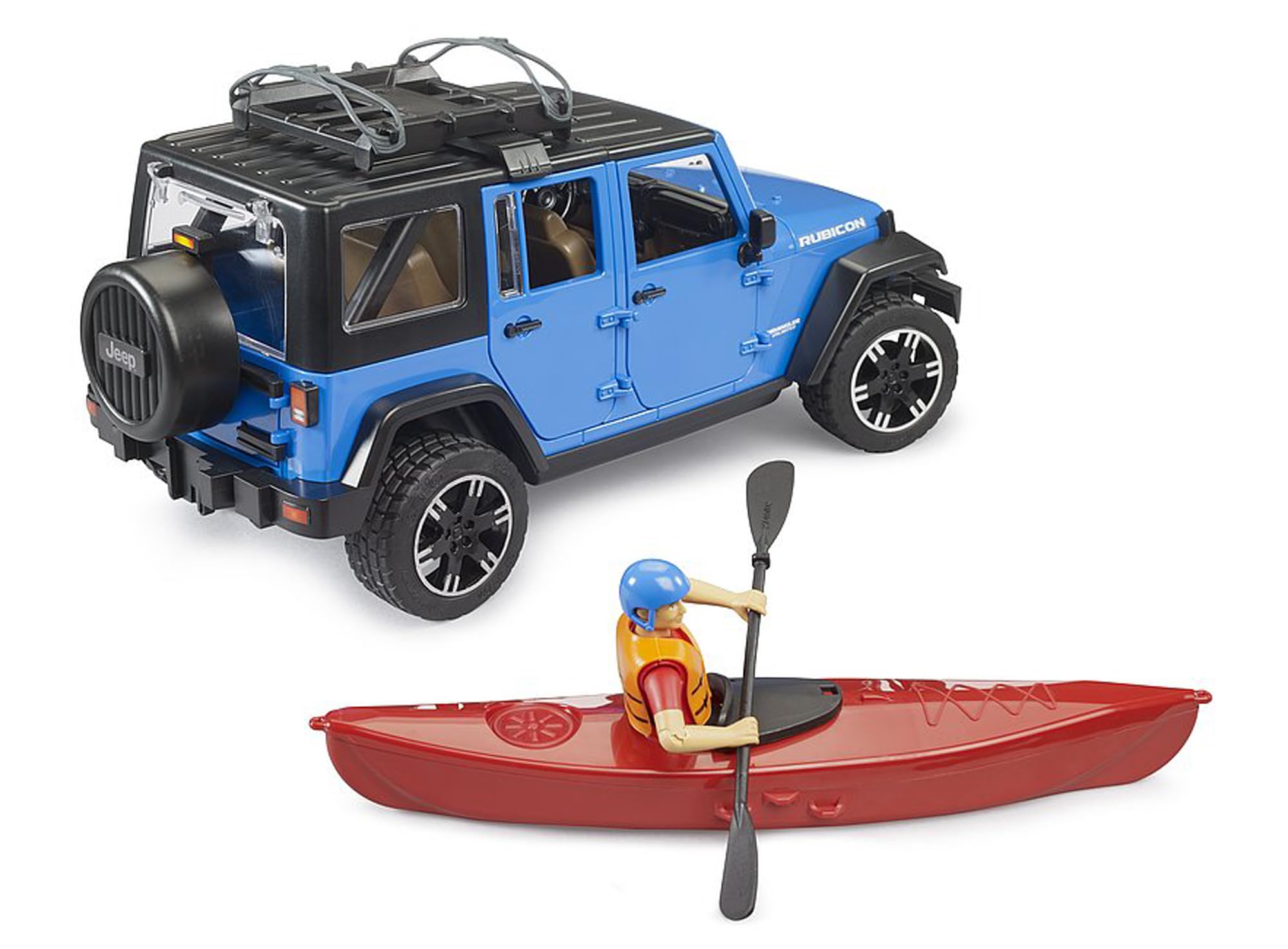 bruder-profi-jeep-wrangler-rubicon-kajak-figur-02529 image 4