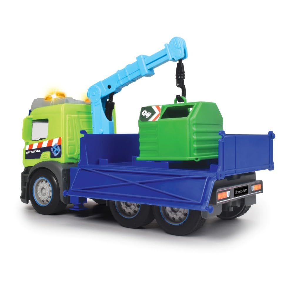 dickie-go-real-action-truck-recycling-lkw-26-cm image 6