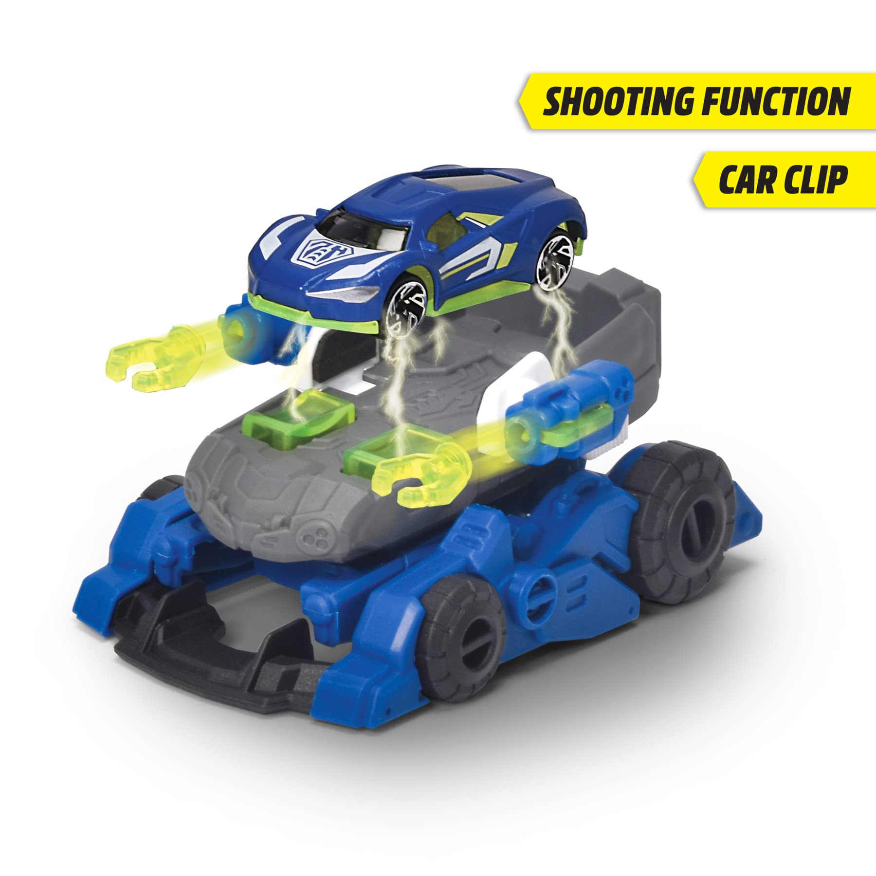 dickie-toys-sos-rescue-hybrids-polizei-trooper-12-cm-2-in-1 image 2