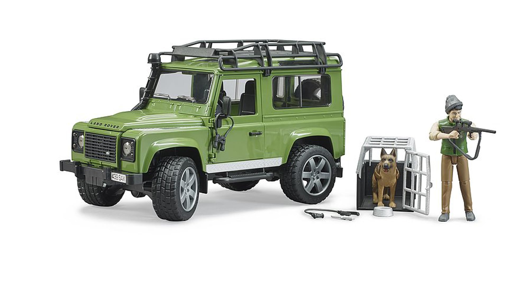 bruder-profi-02587-land-rover-defender-gel-ndewagen-1-16-mit-f-rster image 2