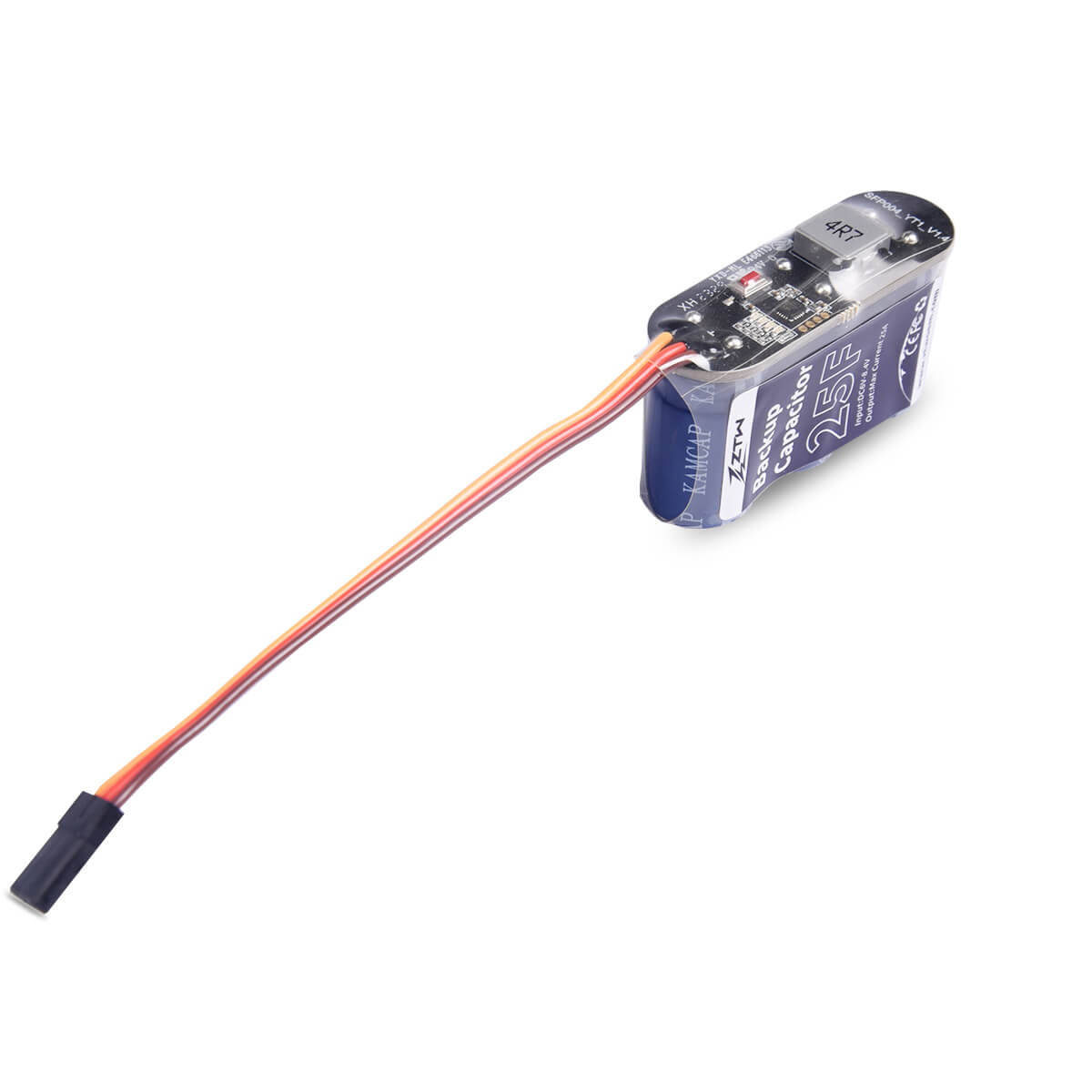 ztw-kondensator-puffer-25f-bec-backup-6v-25a-helikopter image 5