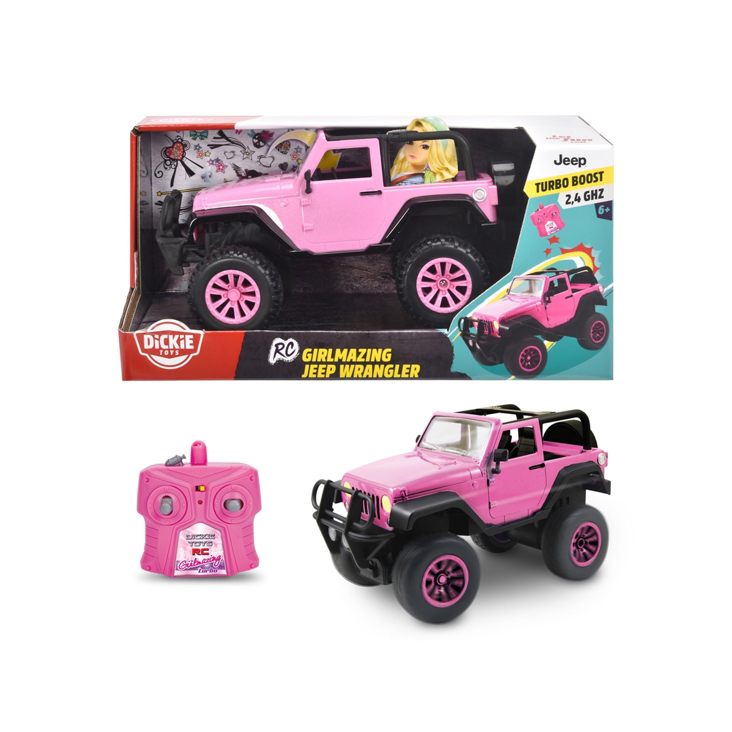 dickie-go-crazy-rc-jeep-wrangler-pink-1-16-ab-6-jahren image 5