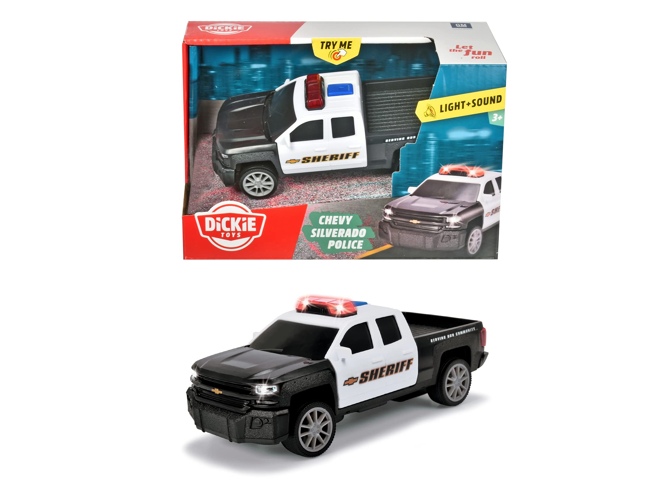 dickie-toys-sos-chevy-silverado-police-polizei-pickup-ab-3-jahre image 5