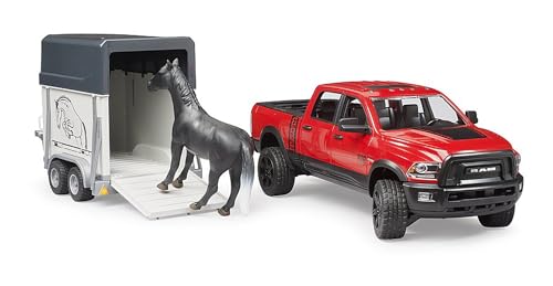 bruder-profi-02501-ram-2500-power-wagon-pferdeanh-nger-mit-pferd image 7
