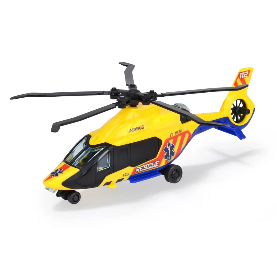 dickie-toys-sos-rettungs-helikopter-airbus-h160-23-cm-gelb image 1
