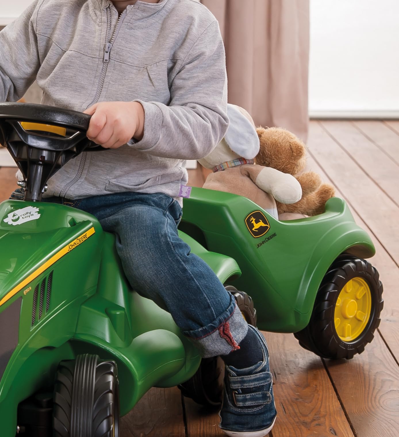 rolly-toys-rollytrailer-122028-john-deere-anh-nger-gr-n-kippbar image 4