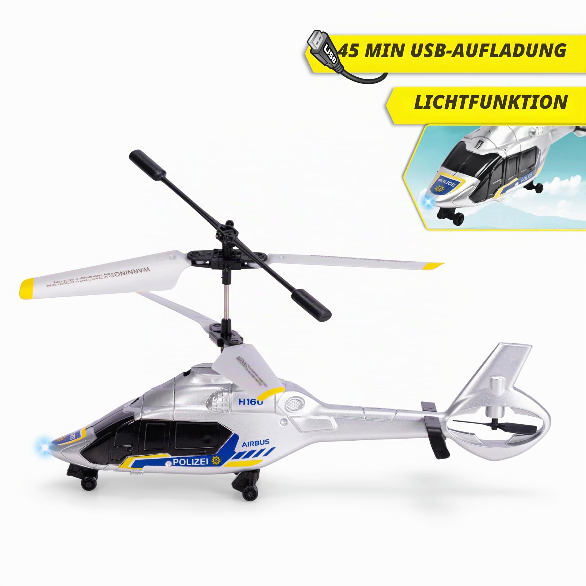 dickie-toys-sos-airbus-h160-polizei-hubschrauber-rc-21cm image 3