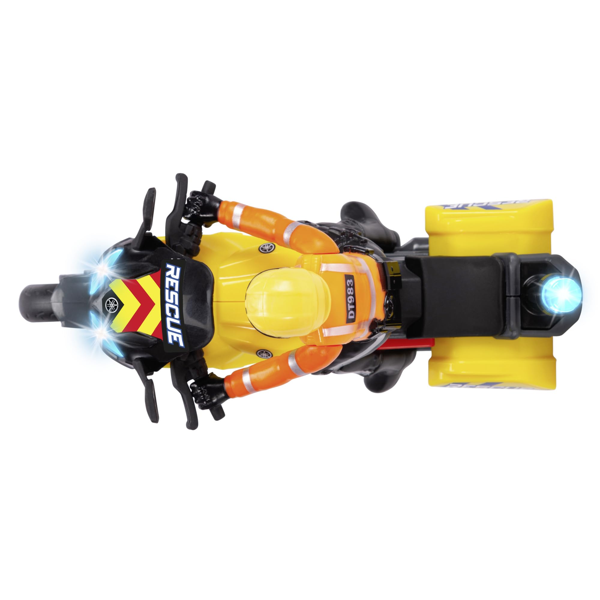 dickie-sos-rescue-bike-yamaha-motorrad-17-cm-mit-sound image 4