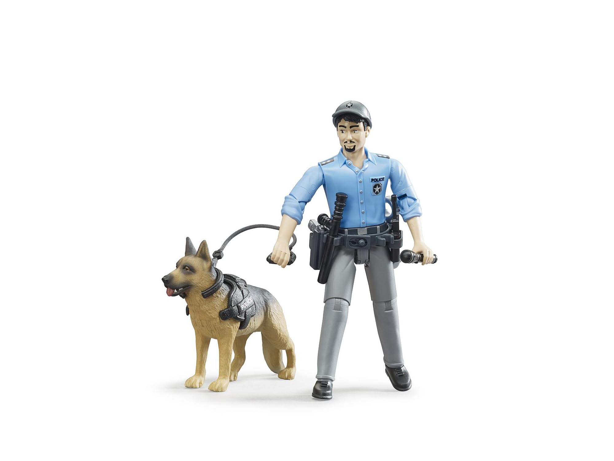 bruder-bworld-62150-polizist-figur-mit-hund-und-ausr-stung image 3