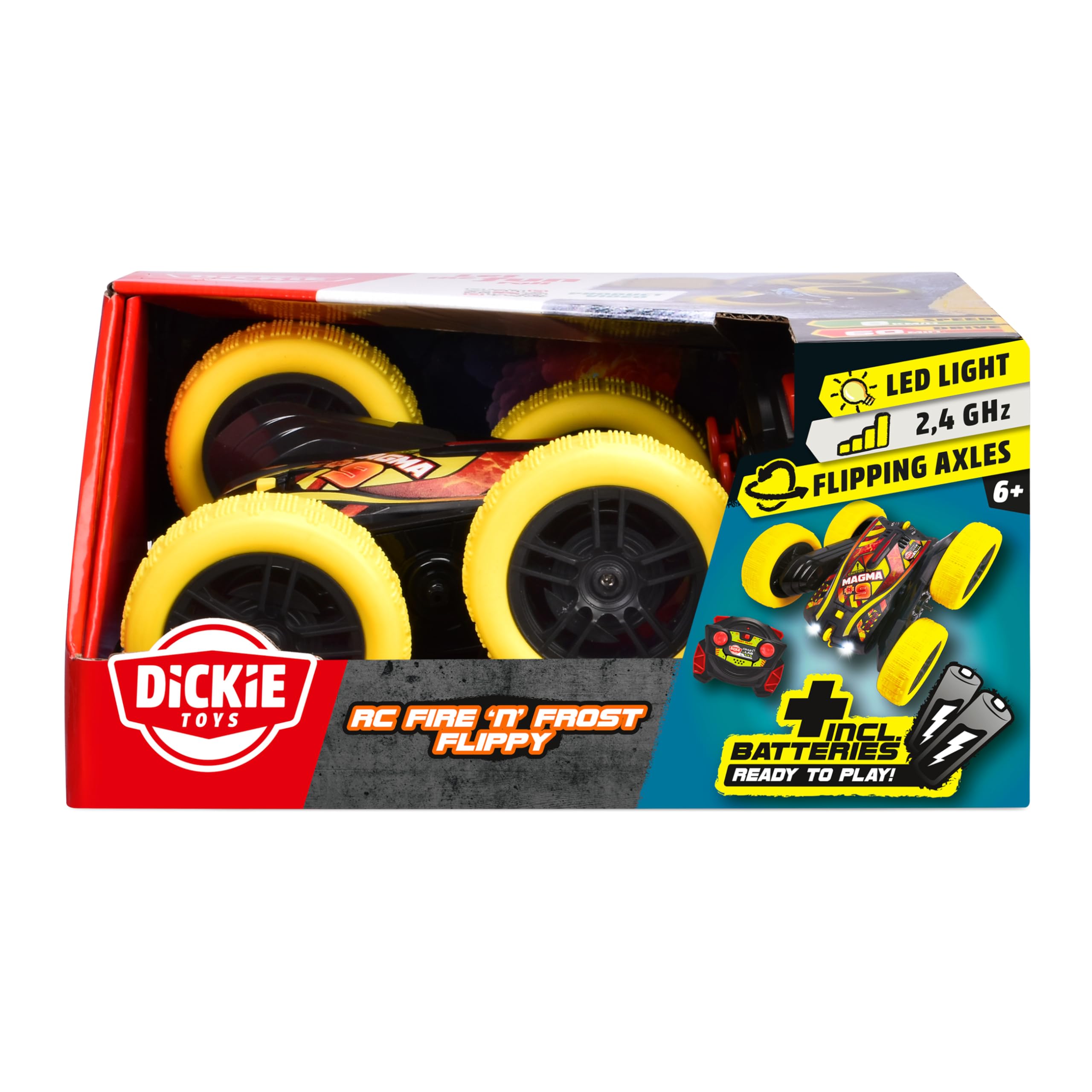 dickie-toys-go-crazy-fire-n-frost-flippy-rc-auto-16-cm-8-km-h image 8