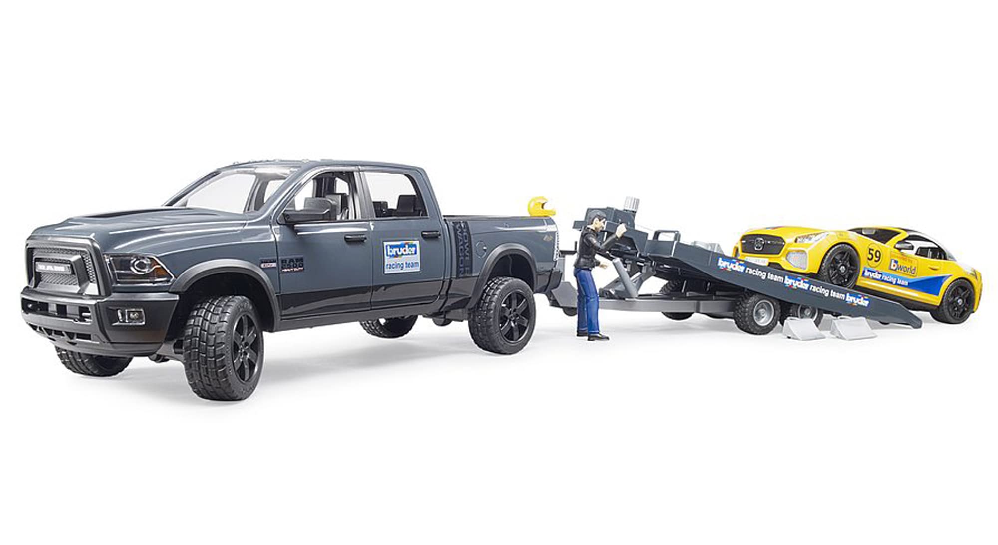 bruder-profi-ram-2500-power-wagon-roadster-1-16-02504 image 4