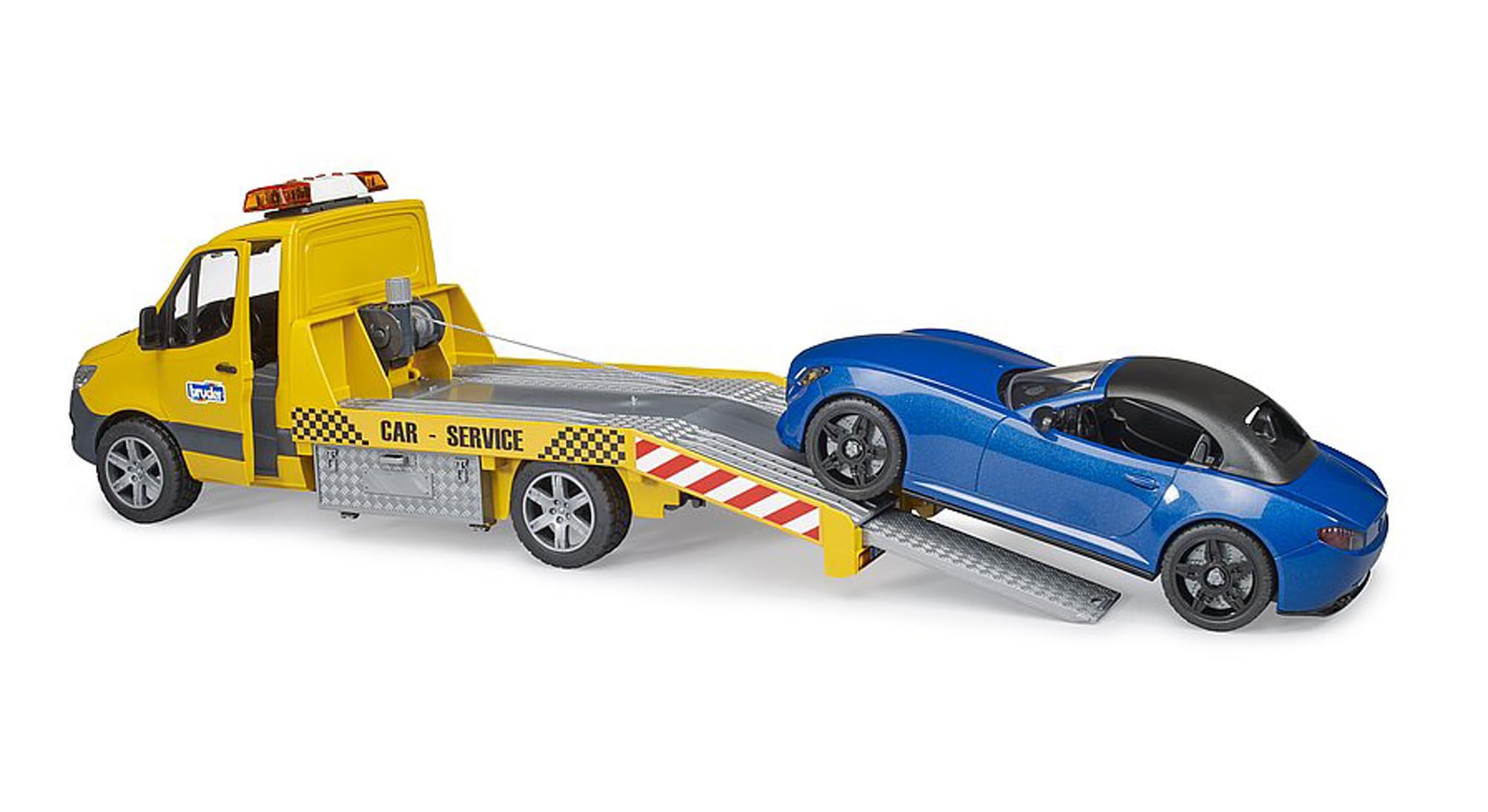 bruder-profi-sprinter-autotransporter-02675-roadster-sound image 4