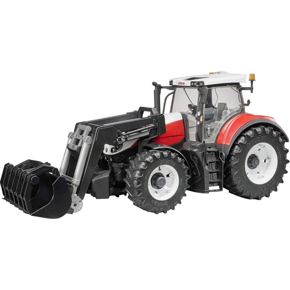 bruder-profi-03181-steyr-6300-terrus-cvt-traktor-frontlader image 1