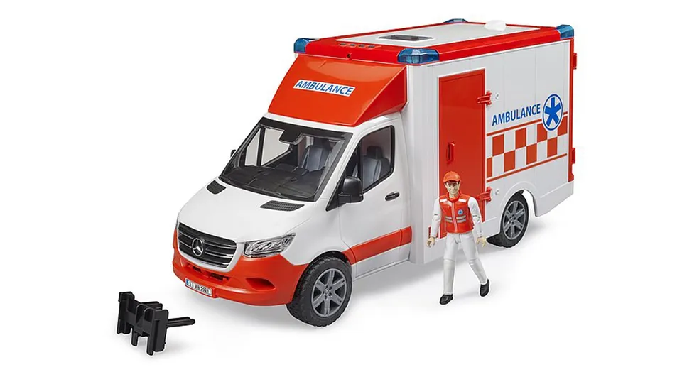 bruder-profi-02676-mercedes-sprinter-ambulanz-mit-fahrer image 1