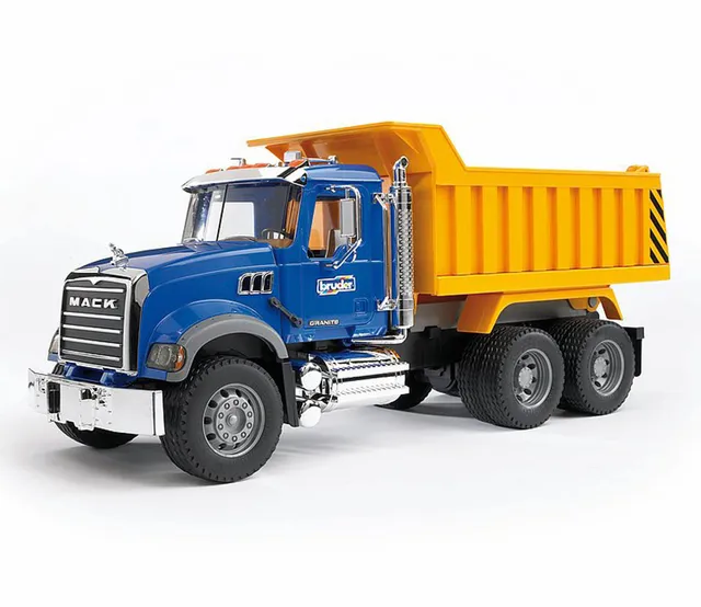 bruder-profi-02815-mack-granite-lkw-kippmulde-1-16 image 1
