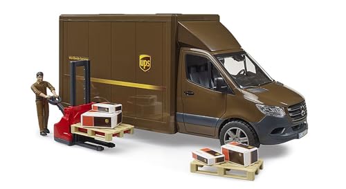 bruder-profi-mb-sprinter-ups-transporter-mit-fahrer-zubeh-r image 7
